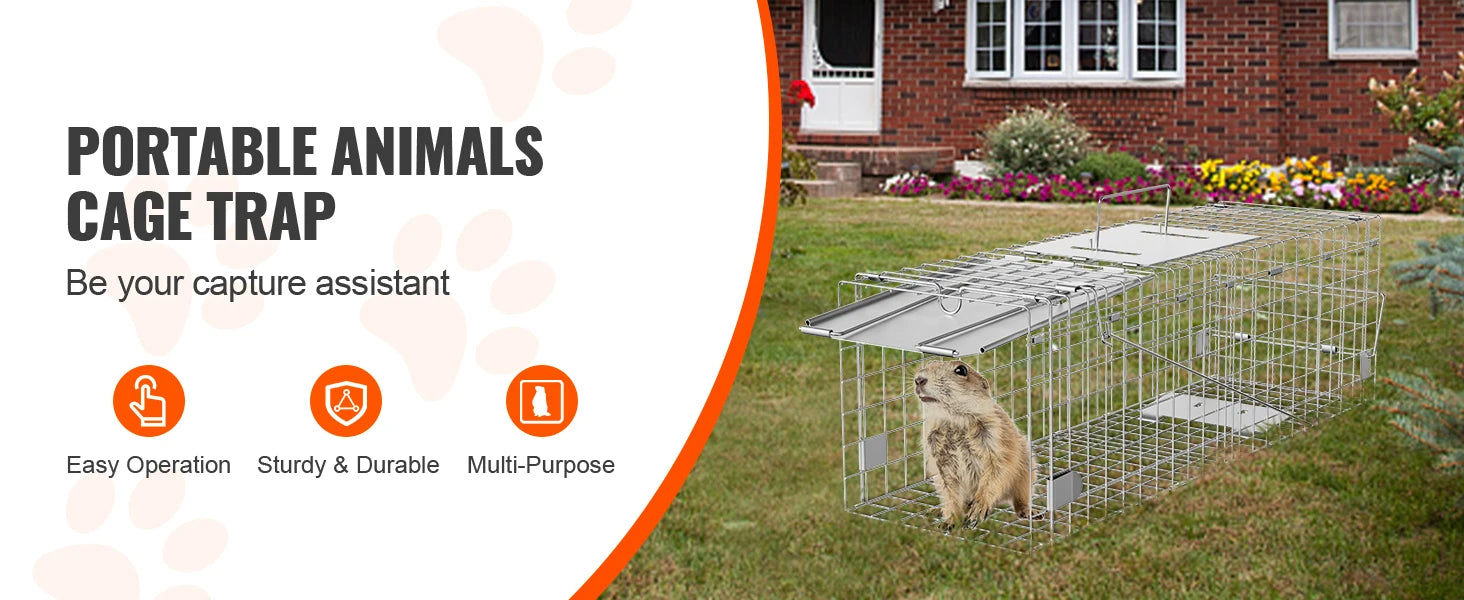 Live Animal Cage Trap