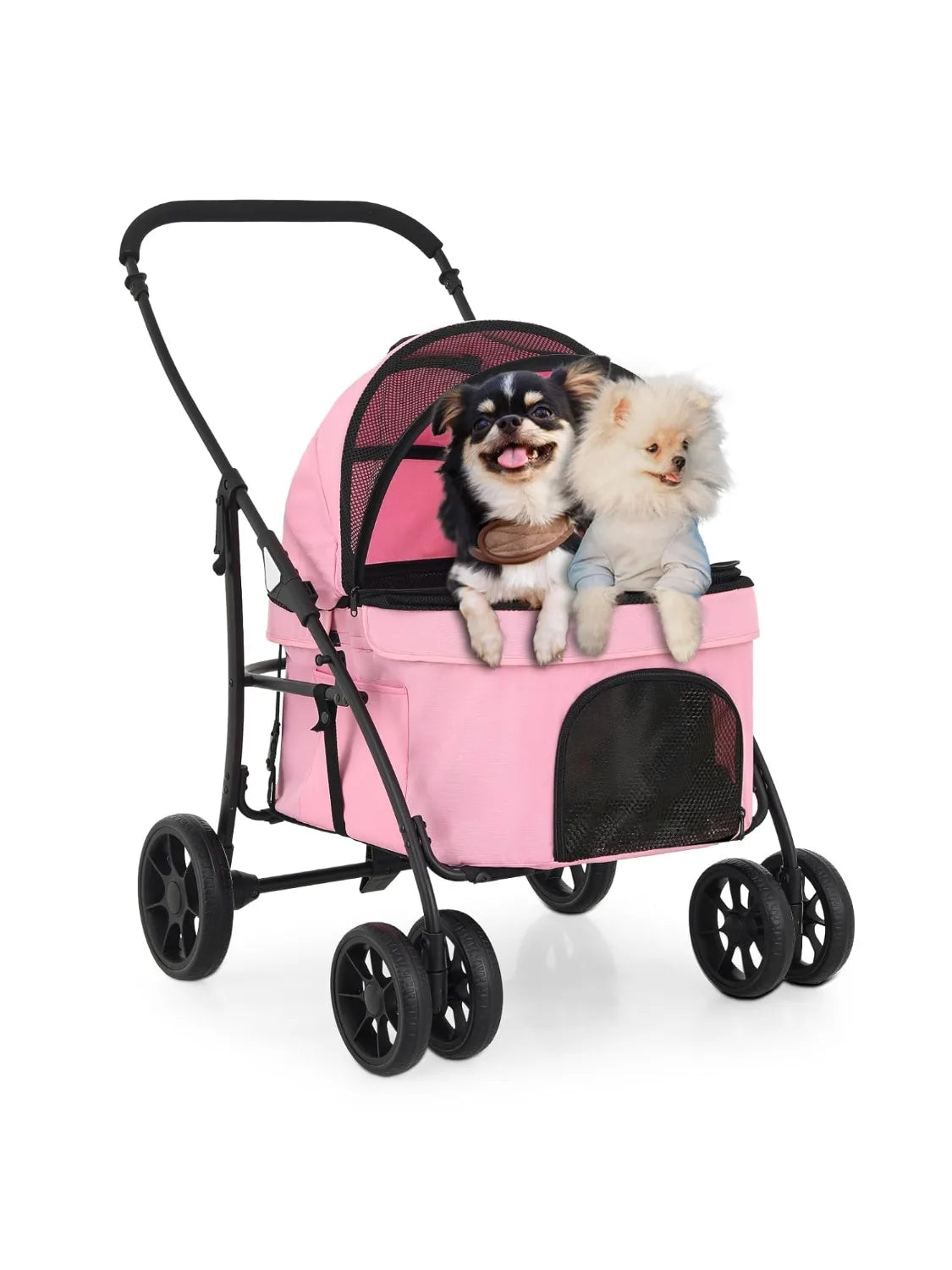 Folding Pet Stroller Jogging