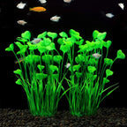 2 Pack Tall Artificial Aquarium Plants