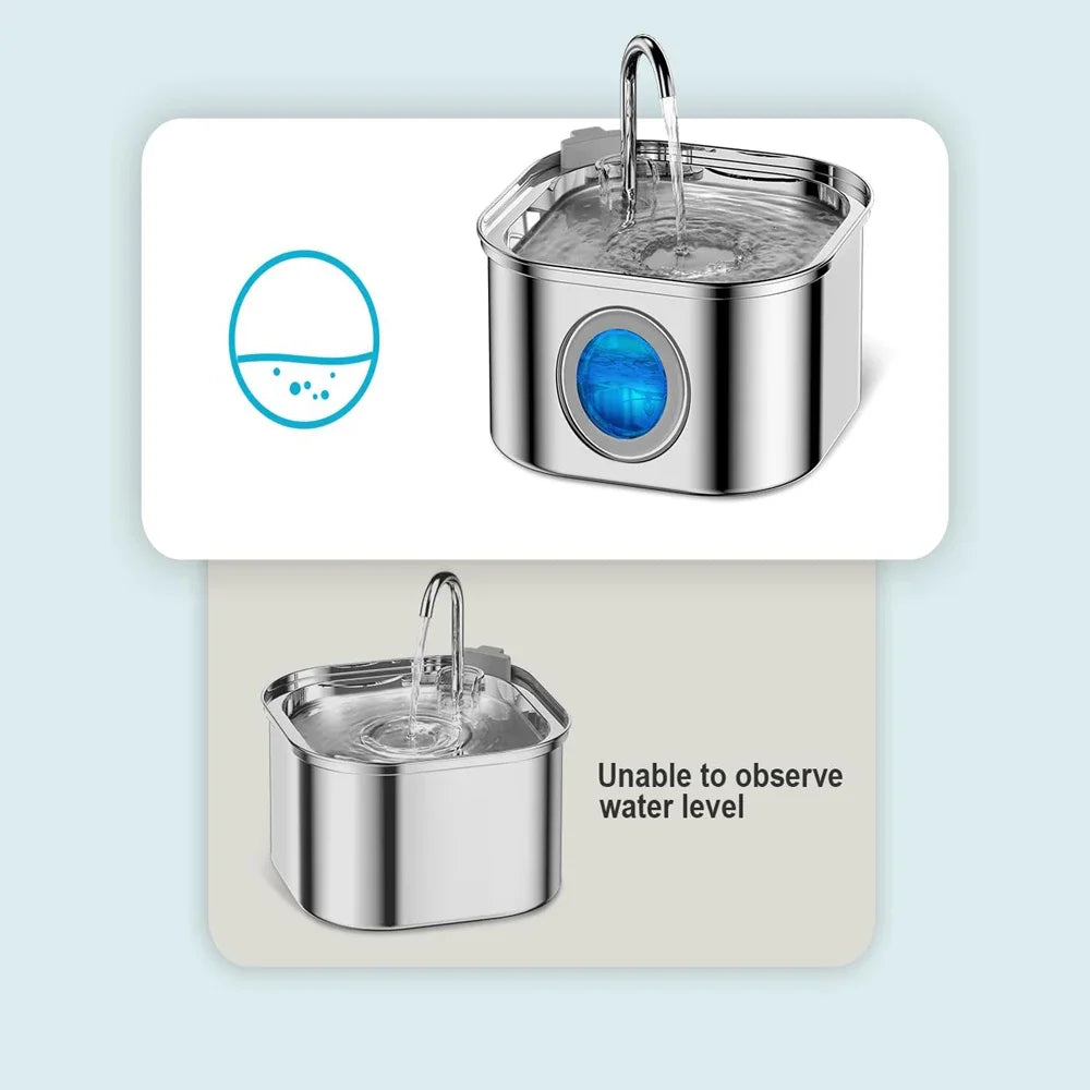 Stainless Steel Pet Water Feeder