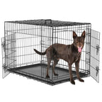 Large Dog Crate with Divider Panel