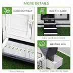 Chicken Coop with Detachable Run