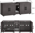 Cabinet Cat Litter Box