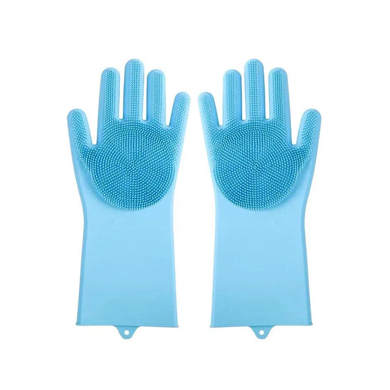 Bathing/Massage Silicone Gloves