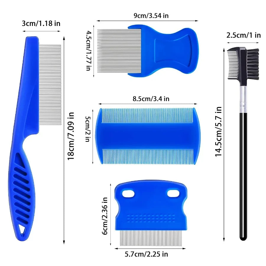 Stainless Steel Flea/Lice Combs