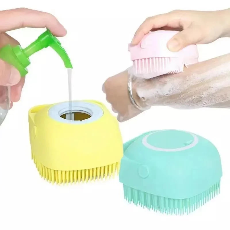 Dog/Cat Bath Brush Pet Massage