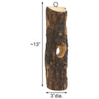 Cedar Suet Log Feeder