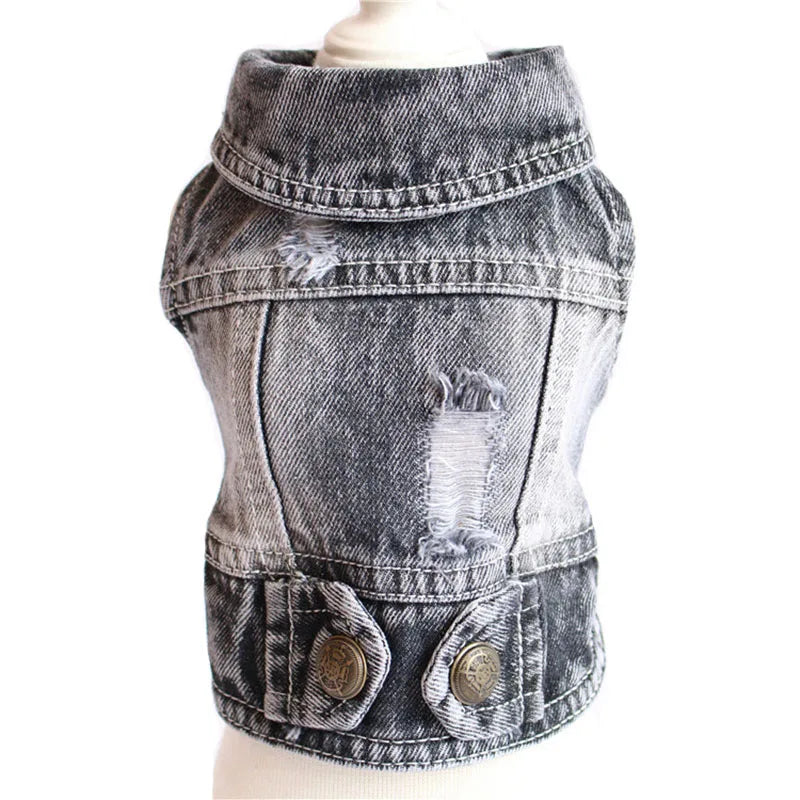 Denim Dog Clothes