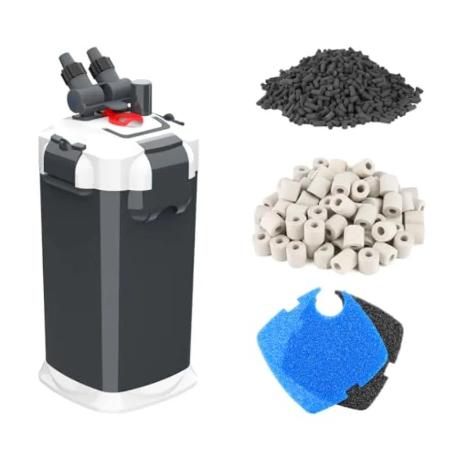 Canister Filter 3-Stage Filtration
