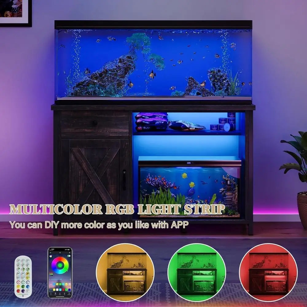 Heavy-Duty 55-75 Gallon Aquarium Stand