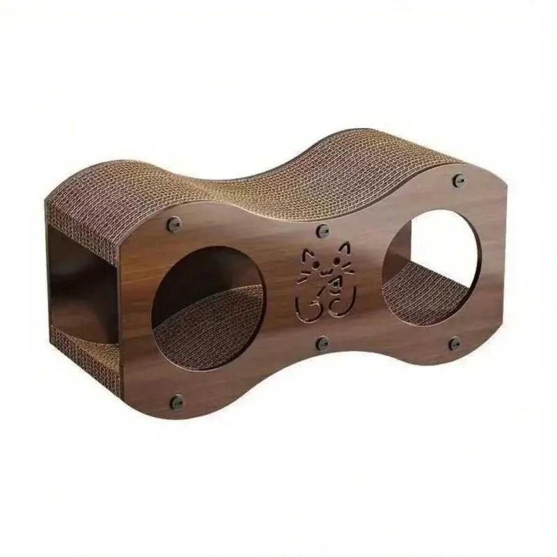 Walnut Cat Scratching Post