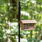 Red Cedar Hopper Bird Feeder