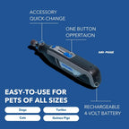 Cordless Pet Nail Grinder/Trimmer Kit