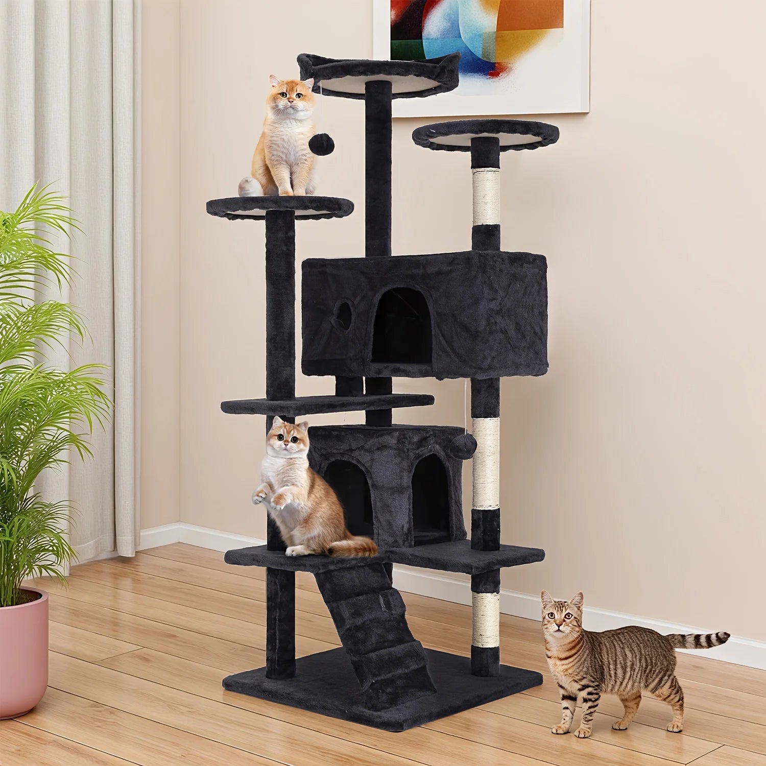 54/70 Inch Cat Tower