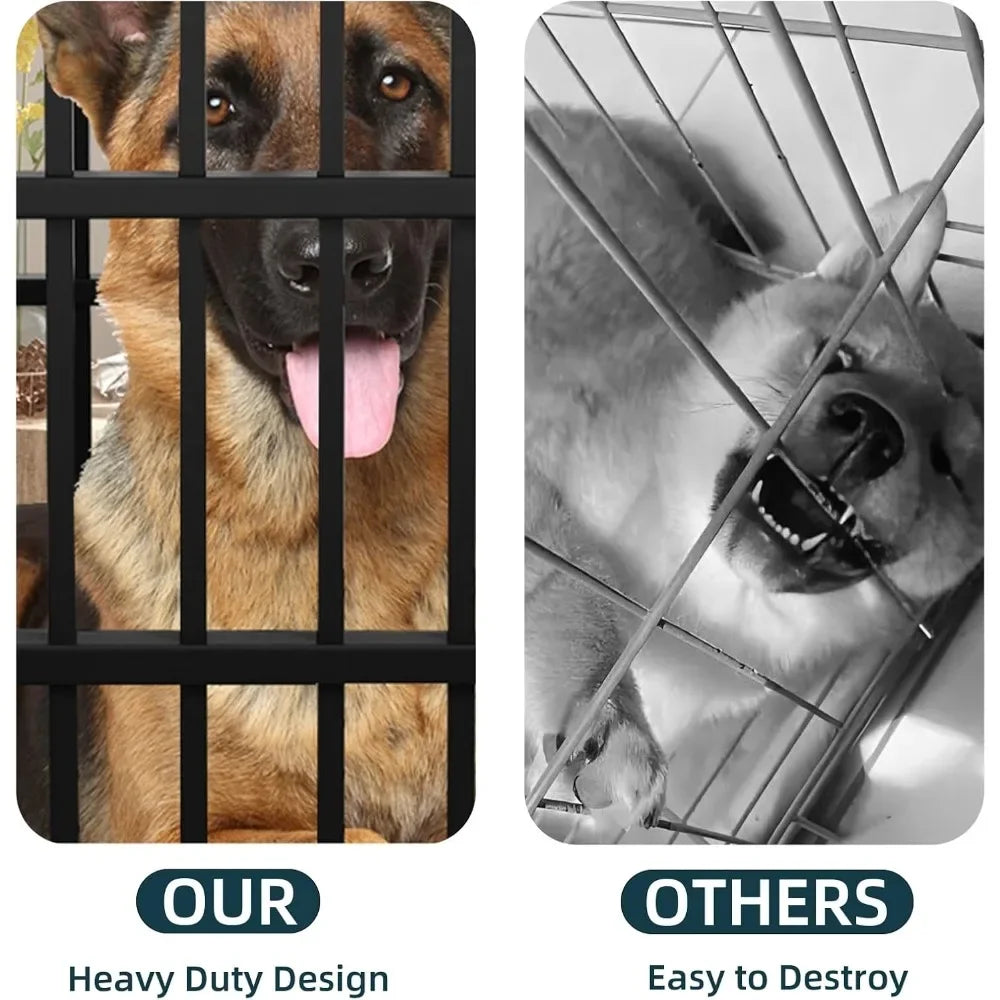54" Indestructible Dog Crate