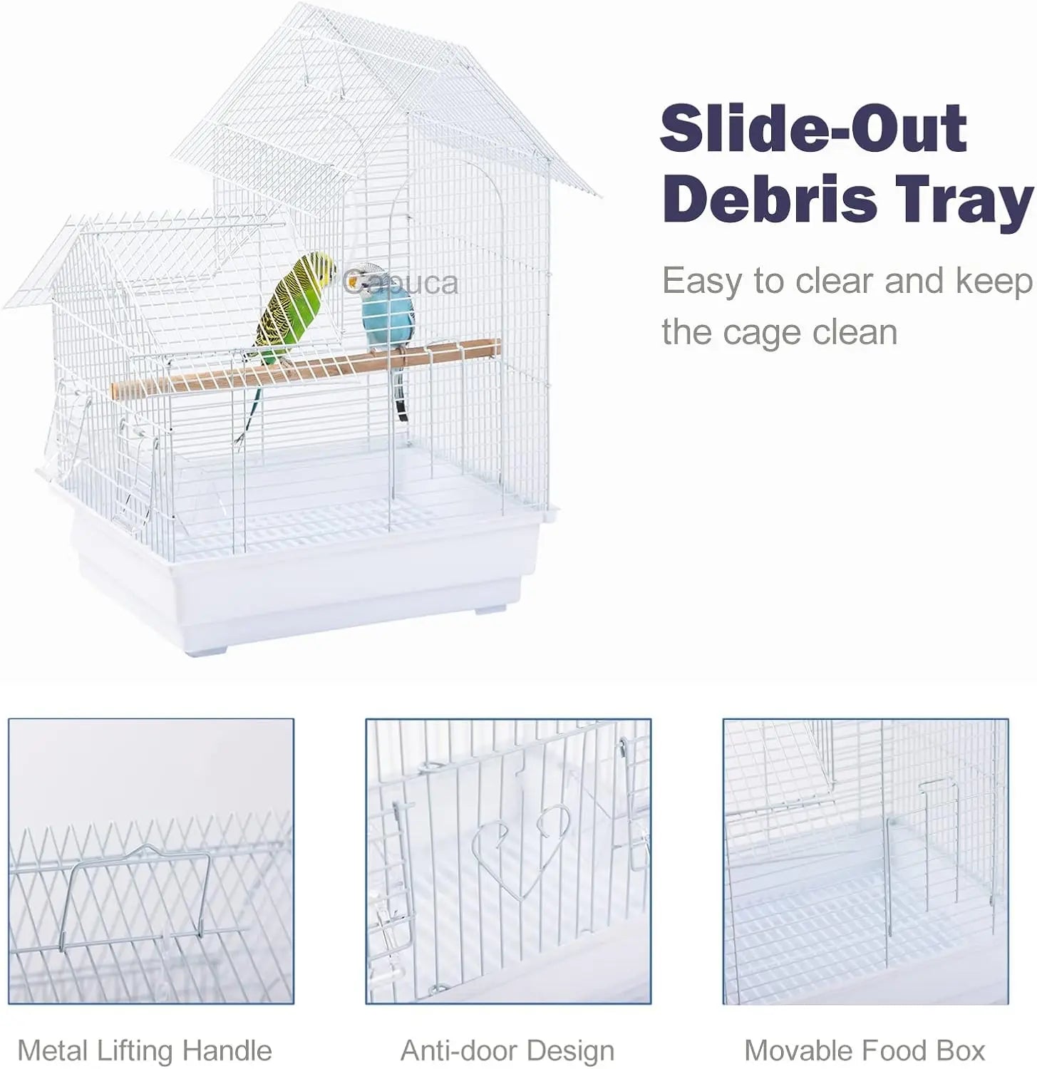 Small Bird Travel Cage