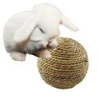 Pet Chew Toy Natural Grass Ball