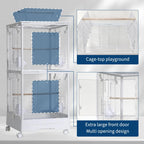 Small Bird Cage with Wheels