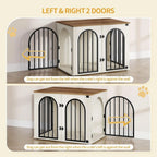 31.5'' Wooden Dog Crate
