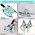 Cat Grooming Hammock Helper
