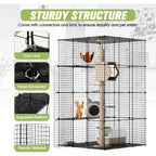 4 Tier Large Cat Enclosure