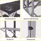 Cat Enclosure Wooden