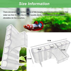 7-Hole Aquarium Plant Holder with Feeder