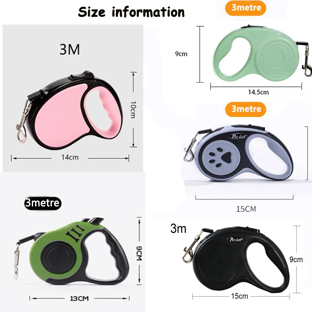 Dog Leash Automatic Pet Collar