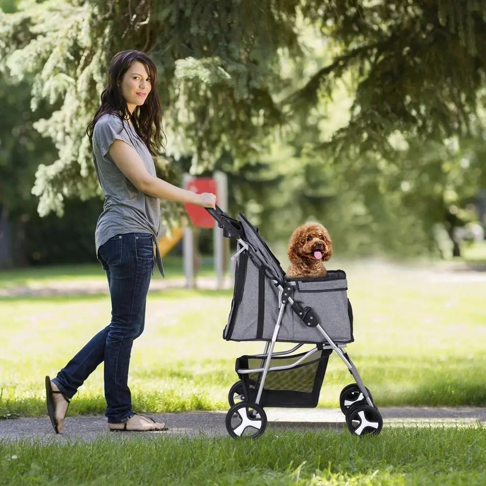 Pet Stroller Travel Carrier
