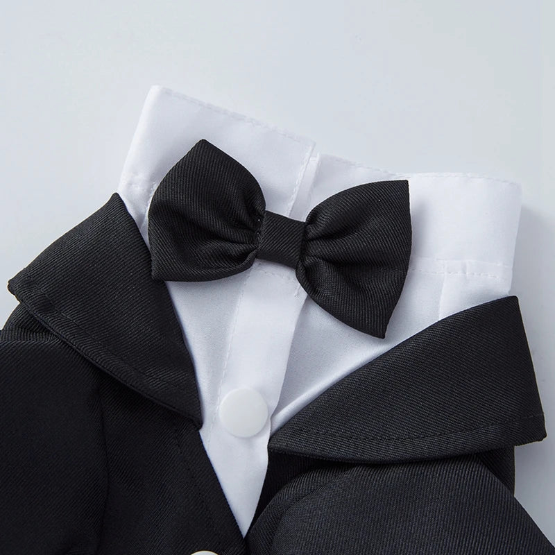 Pet Dog Tuxedo Formal