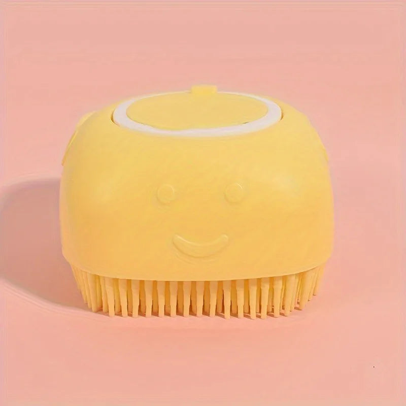 Shampoo Dispenser Silicone Brush