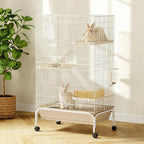 Small Animal Cage with Wheels
