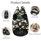 Dog Jacket Reversible