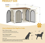 31.5'' Wooden Dog Crate