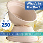 Biodegradable/Disposable Pet Bowls