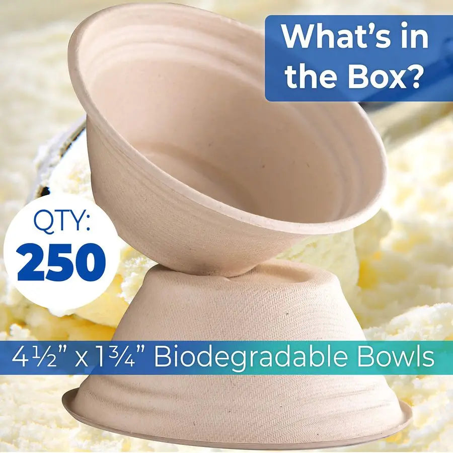 Biodegradable/Disposable Pet Bowls