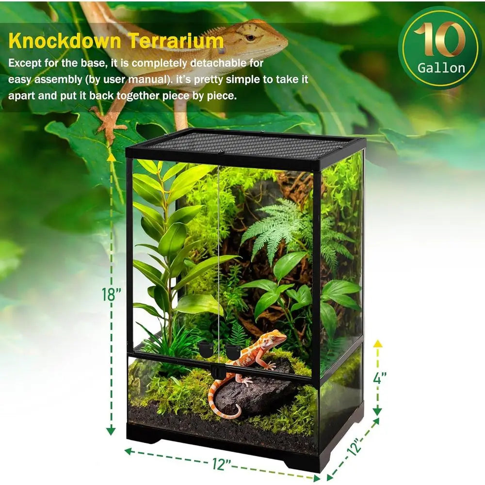 Glass Terrarium Tank