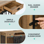 63" Double Dog Crate