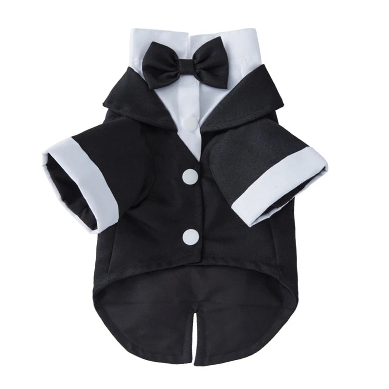 Pet Dog Tuxedo Formal