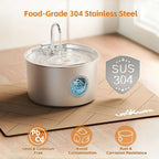 Stainless Steel Cat Water Fountain