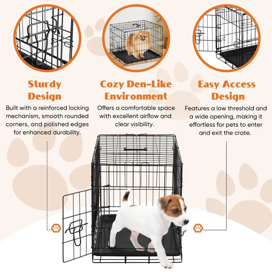 24Inch Single Door Dog Crate