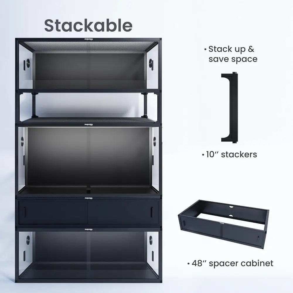 Stackable Reptile Enclosure