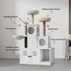 Cat Tree/Litter Box Enclosure