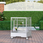 Small Bird Cage with Wheels