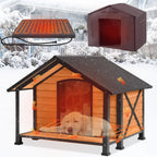 Heated Dog House Insulated