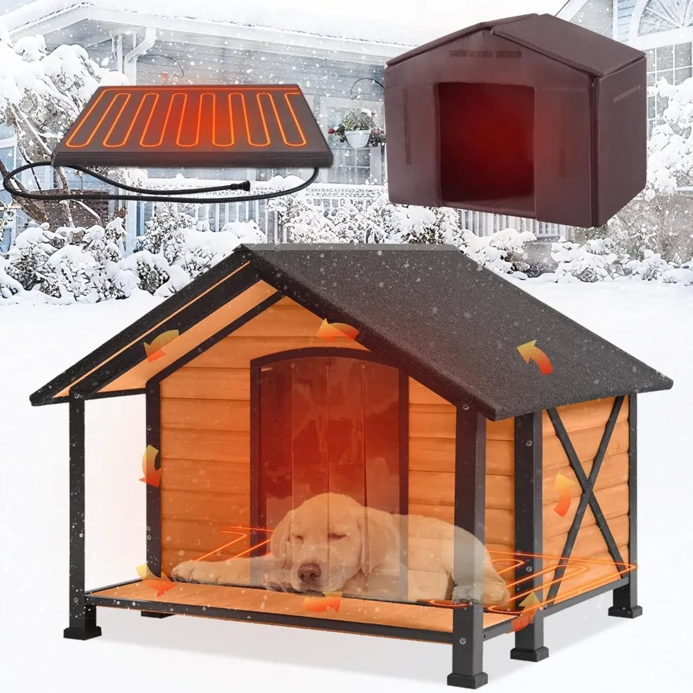 Heated Dog House Insulated