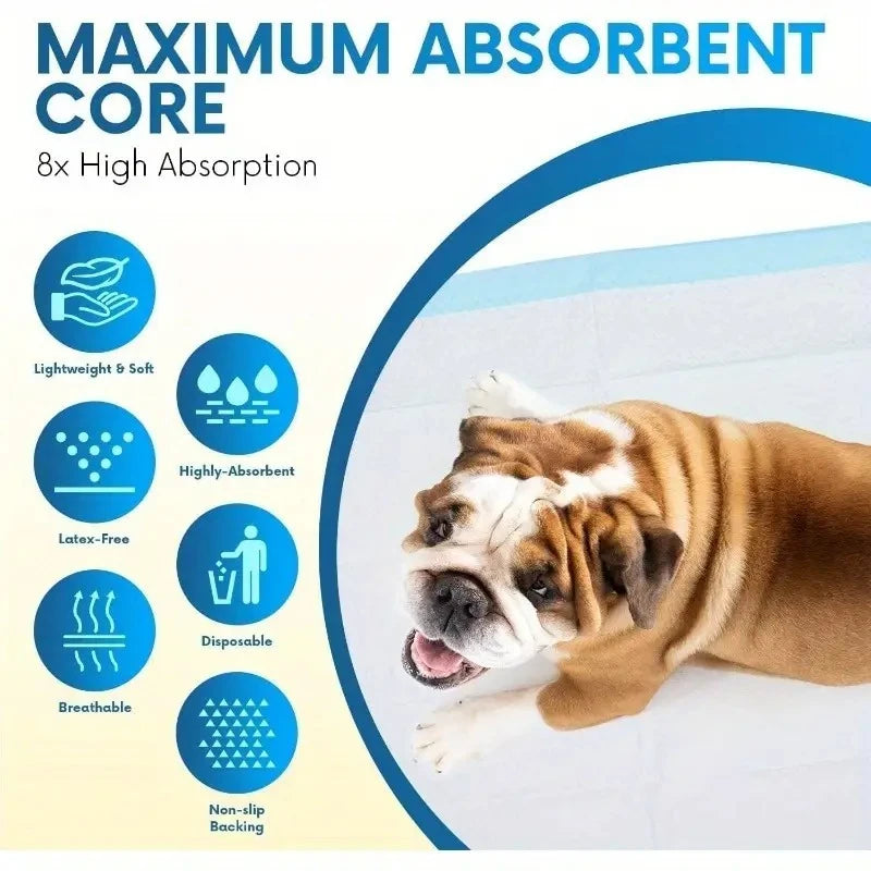 100/50/40PCS Dog Pee Pads