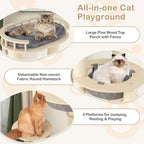 Multi-Level Cat Tower