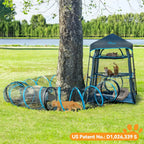 Cat Enclosure Tower Tent