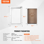 Pet Door Aluminum Frame